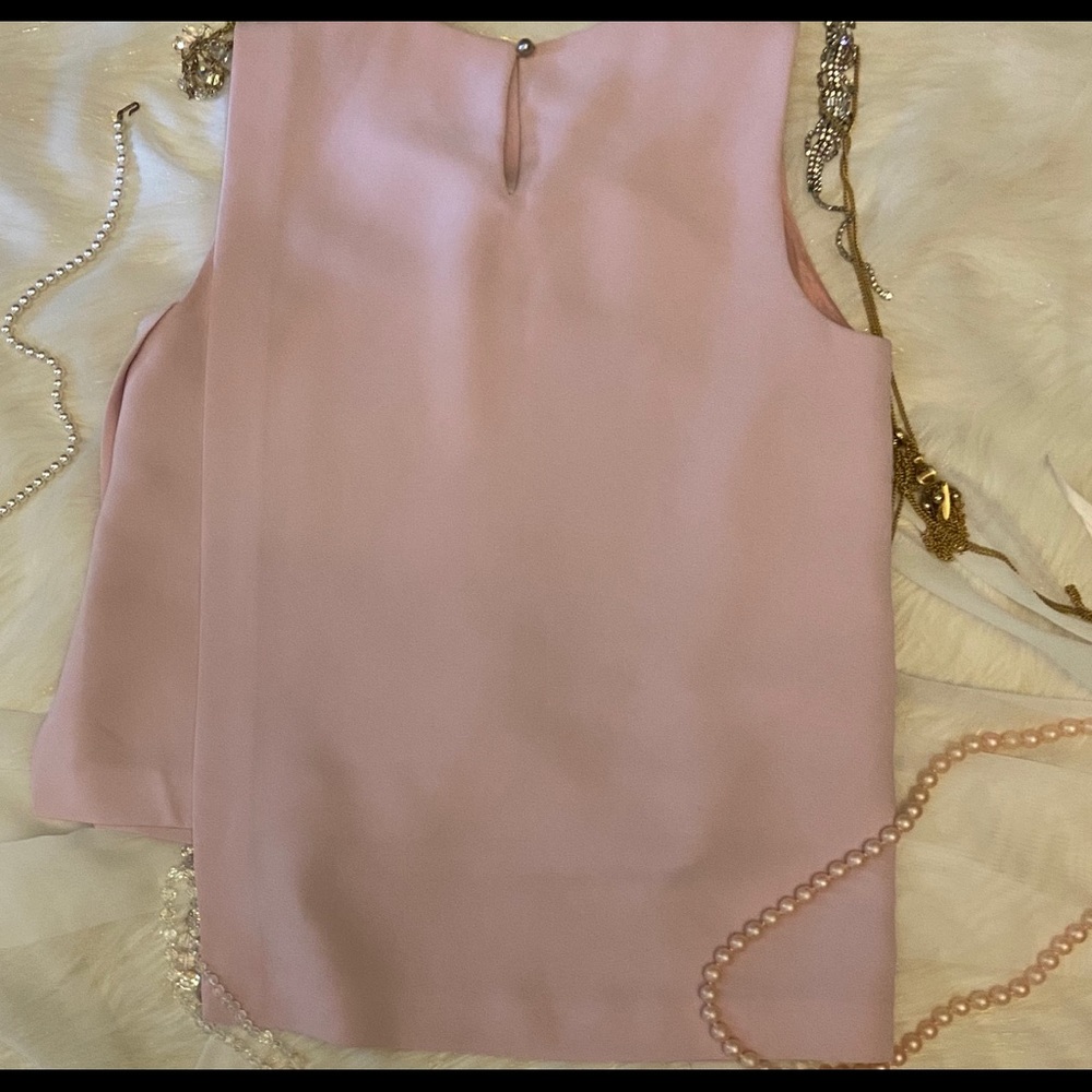 Acne Studios Sleeveless Dusty Rose Lined Top - Picture 7 of 7